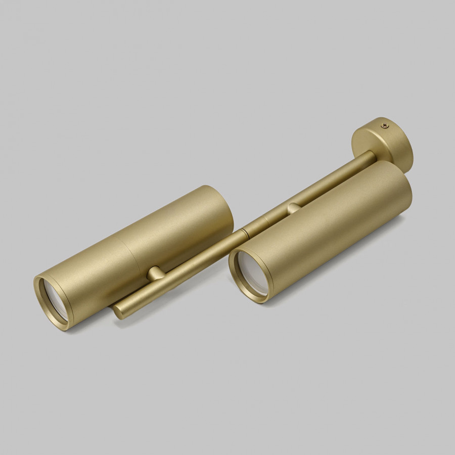 Светильник GU10 2*50W потолочный спот Матовое Золото IL.0005.4200-2 MG IMEX