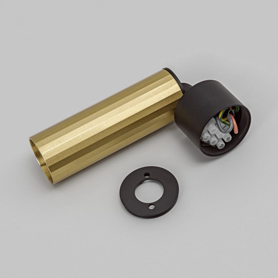 Светильник 7W настенный 220V, LED 4000K, Бронза+Черный IL.0005.4601 BRONZE+BK IMEX