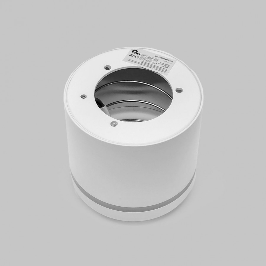 Светильник GX53 1*12W потолочный спот Белый IL.0005.3100-WH IMEX