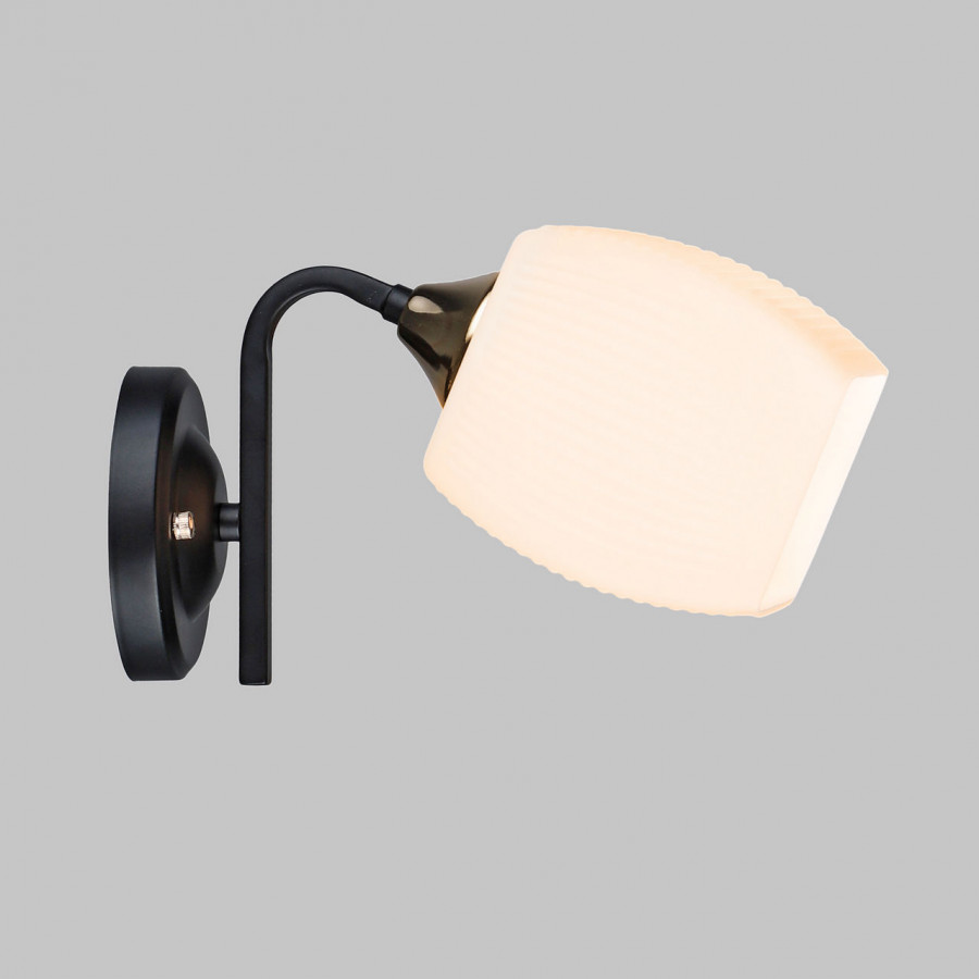 Бра настенное 1*Е27 MD.5485-1-W-BK+FGD IMEX