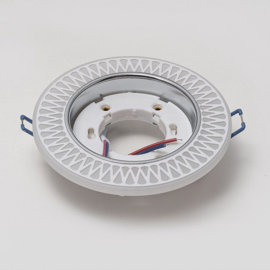 Светильник GX53+LED 4W 4000K, встраиваемый АКРИЛ CH/WH+WH IL.0031.0715 IMEX