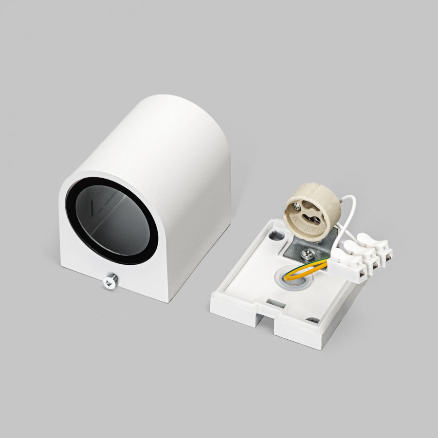 Светильник настенный GU10 35W Белый 220V IP54 IL.0014.0017-WH IMEX