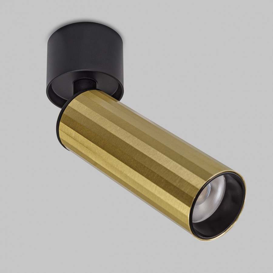 Светильник 7W настенный 220V, LED 4000K, Бронза+Черный IL.0005.4601 BRONZE+BK IMEX