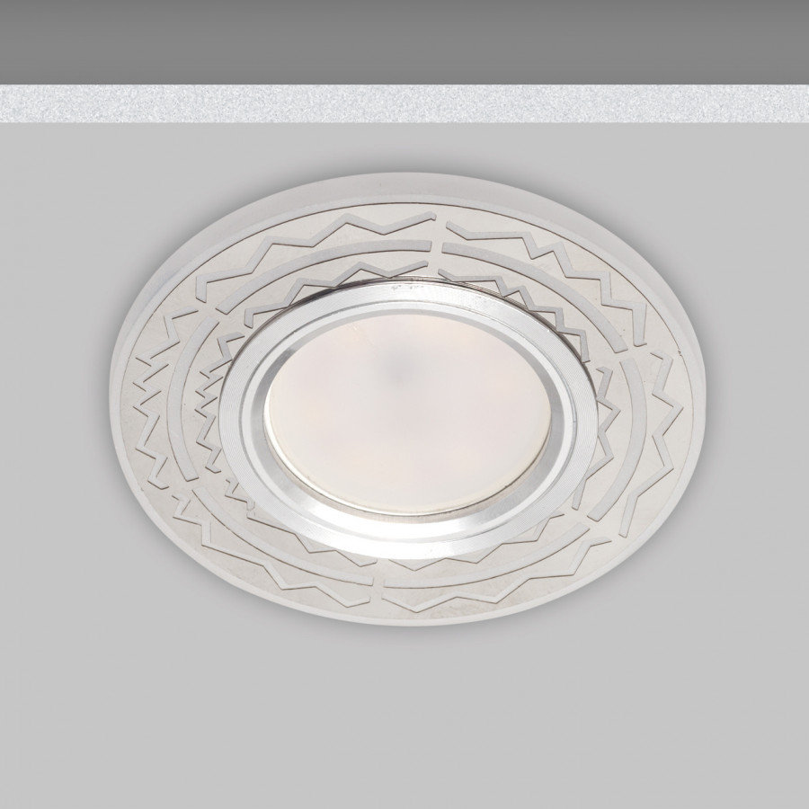 Светильник MR16+LED 3W 4000K, встраиваемый акрил, CH/WH+CH IL.0030.0302 IMEX