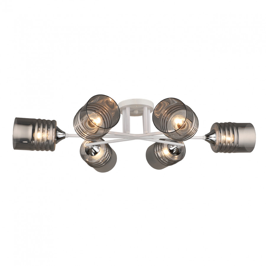 Люстра потолочная 6*60Вт E27 MD.1646-6-S WH IMEX
