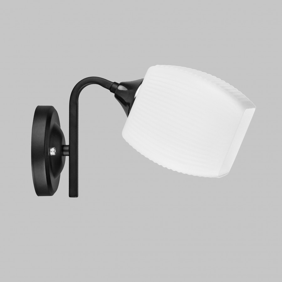 Бра настенное 1*Е27 MD.5485-1-W-BK+FGD IMEX