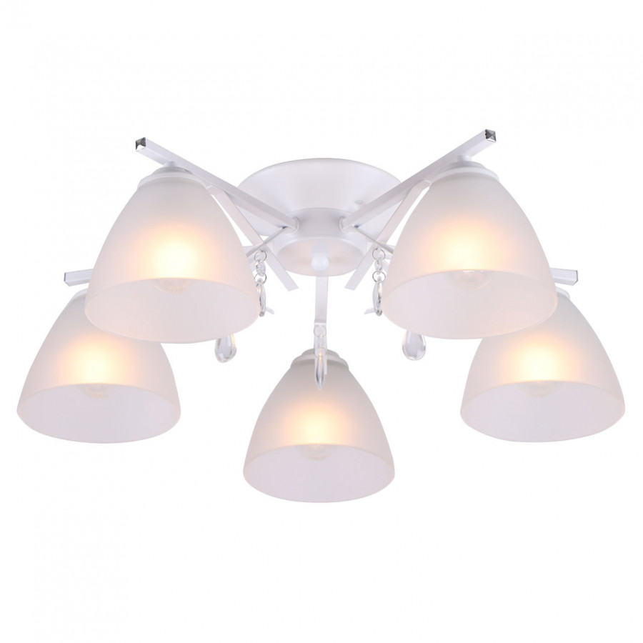 Люстра потолочная 5*60Вт E27 MD.7600-5-S WH IMEX