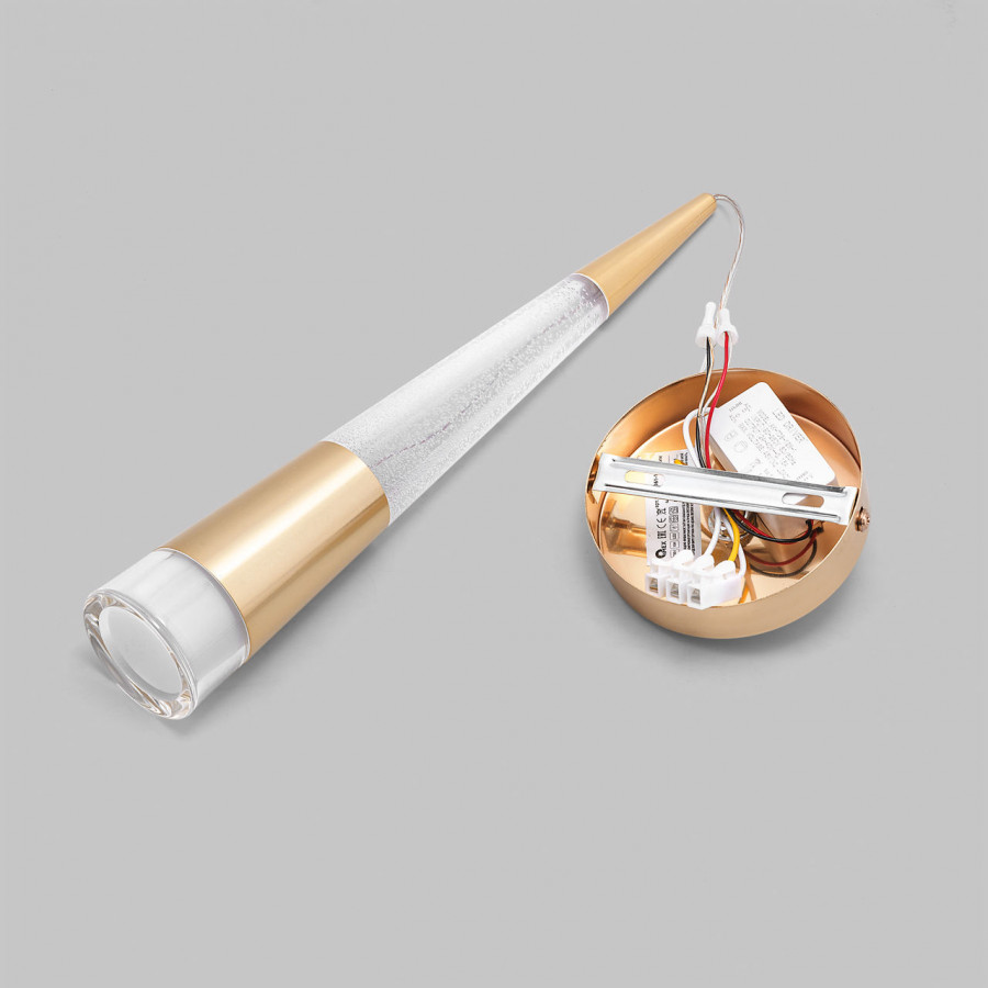 Люстра подвесная LED 2*5W, 3000К CR.23461-1-P GD IMEX