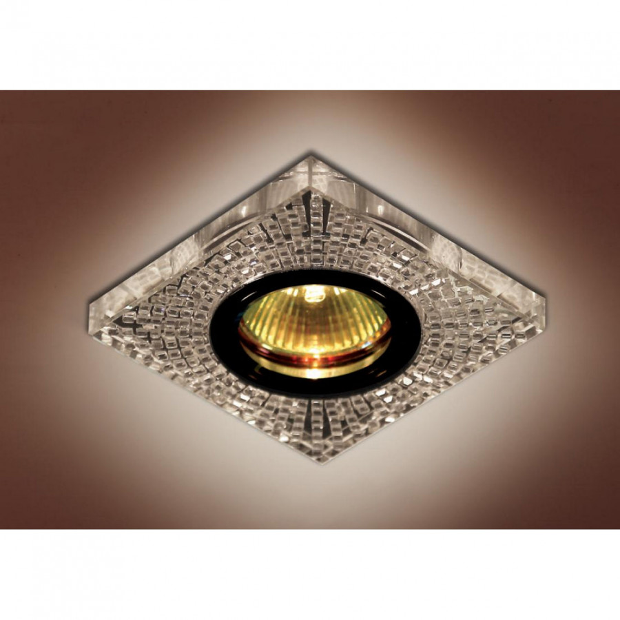 Светильник MR16+LED встраиваемый AL/CLEAR 35Вт+LED 3Вт IL.0026.1703 IMEX