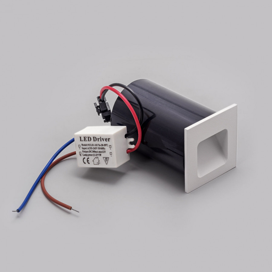 Подсветка для лестниц LED 1Вт 3000К IP44 Белый IL.0013.3005-WH IMEX