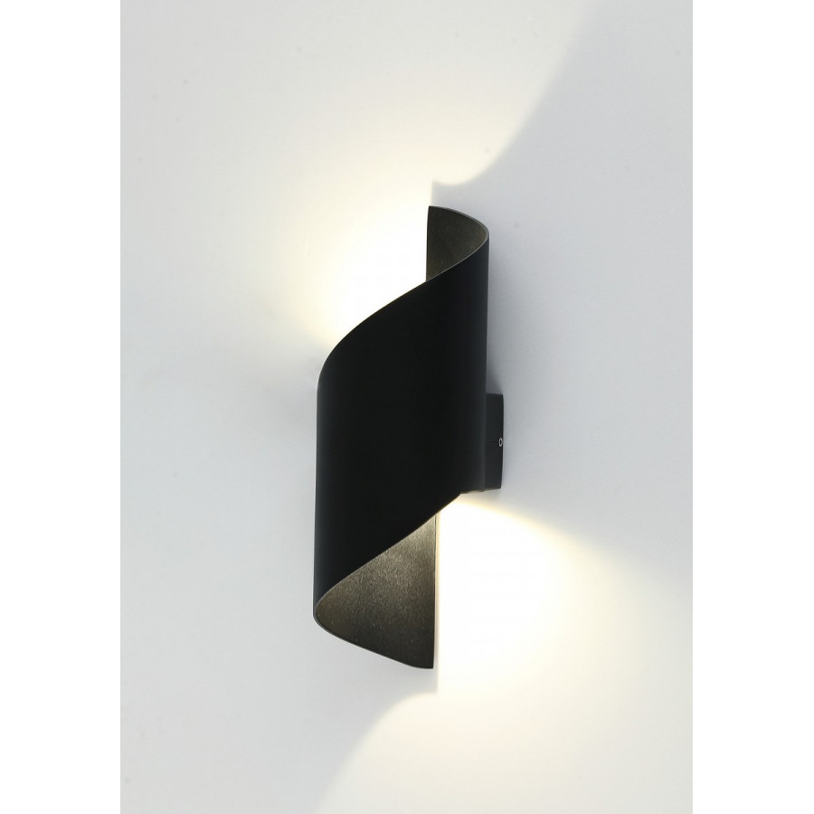 Светильник настенный LED 2*3W 4000K Черный 220V IP54 IL.0014.0006 BK IMEX