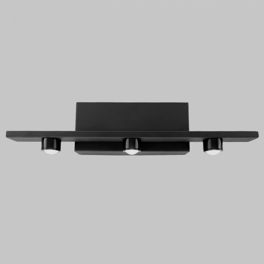 Светильник картинный LED 3*3W 4200K Матовый черный 220V IP20 L=360 мм IL.0040.0050-3 SBK IMEX