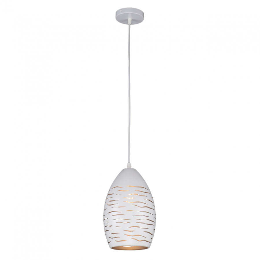 Люстра подвесная 1*60Вт E27 MD.2923-1-P WH+SL IMEX