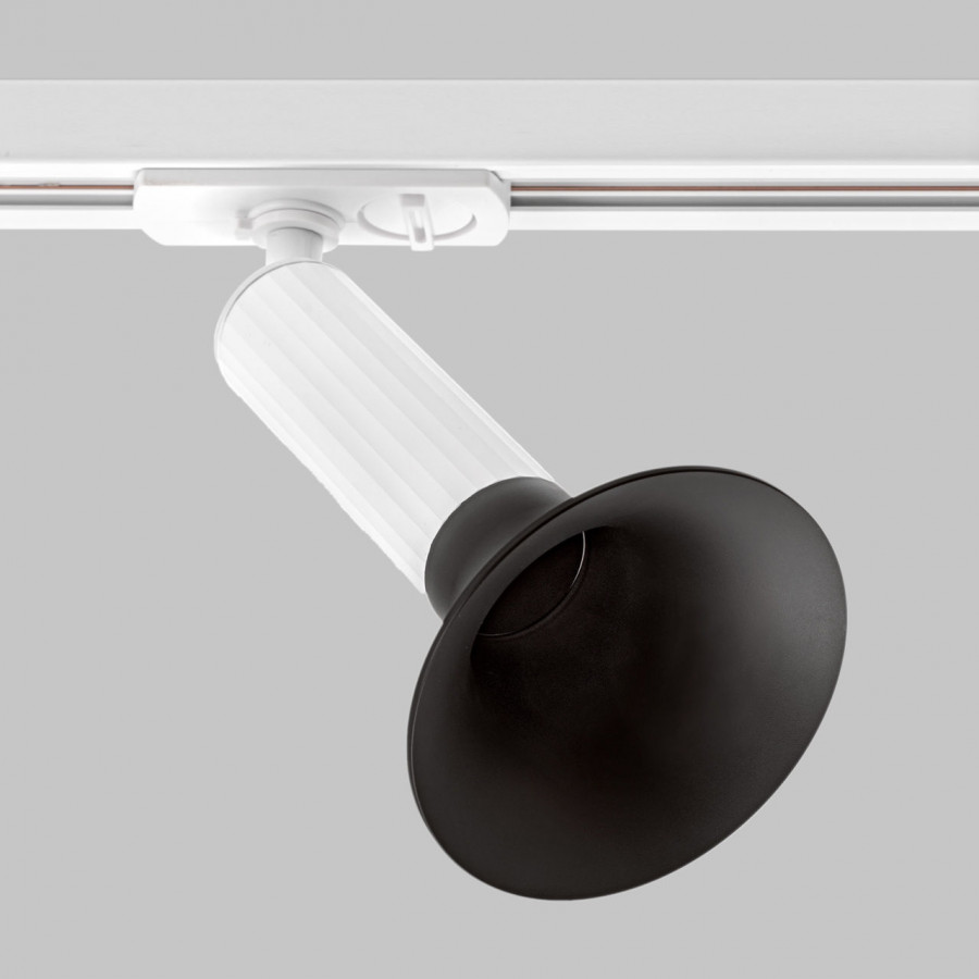 Светильник 7W на однофазный трек 220V, LED 4000K, Белый+Черный IL.0010.0013 WH+BK IMEX