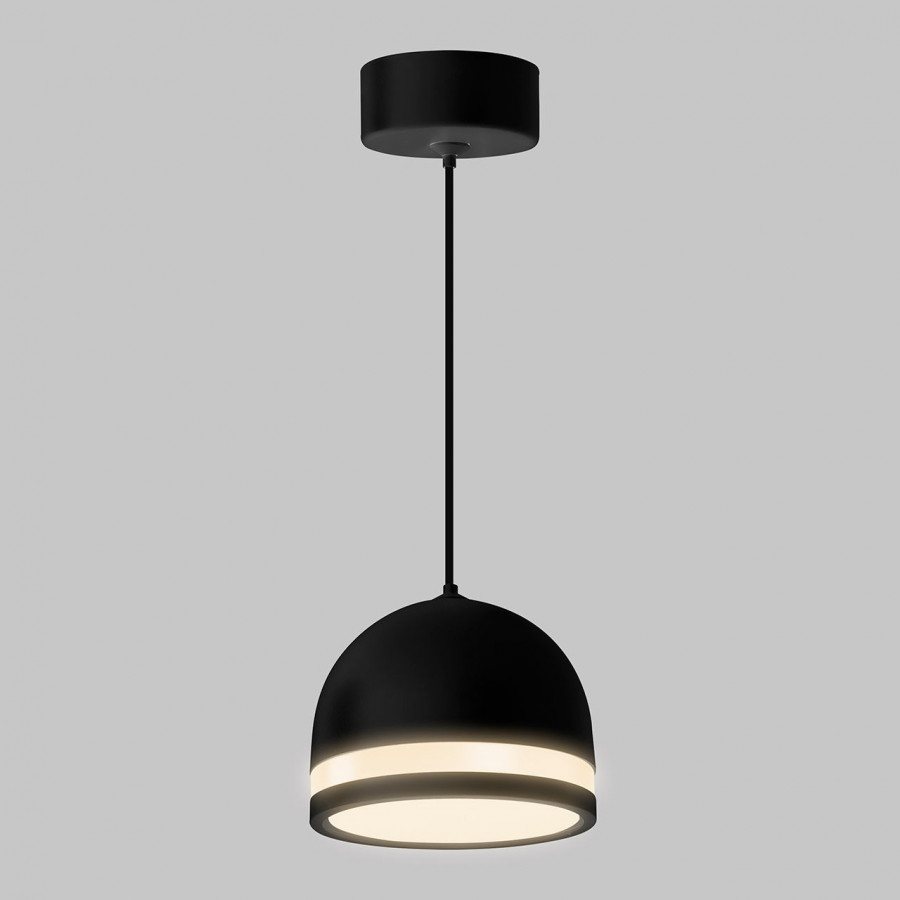 Светильник GX53 1*12W подвесной Черный IL.0005.2900-P-BK IMEX