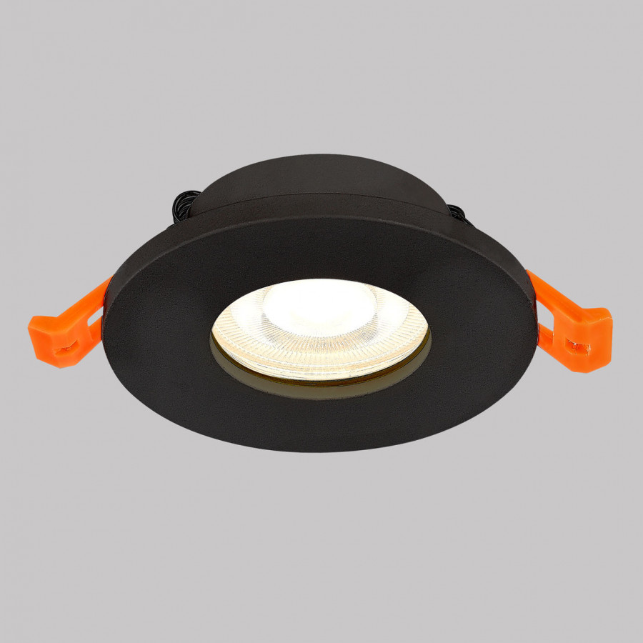 Светильник встраиваемый GU10 10W IP44 Черный IL.0029.0006-BK IMEX