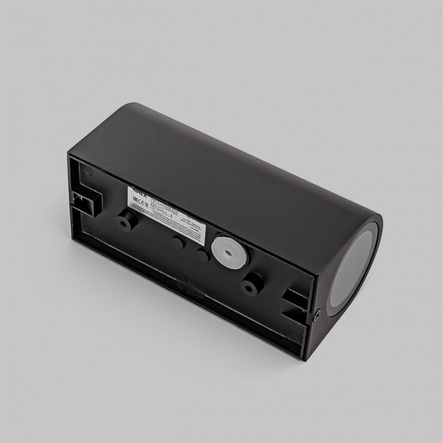 Светильник настенный GU10 2*35W Черный 220V IP54 IL.0014.0017-2-BK IMEX