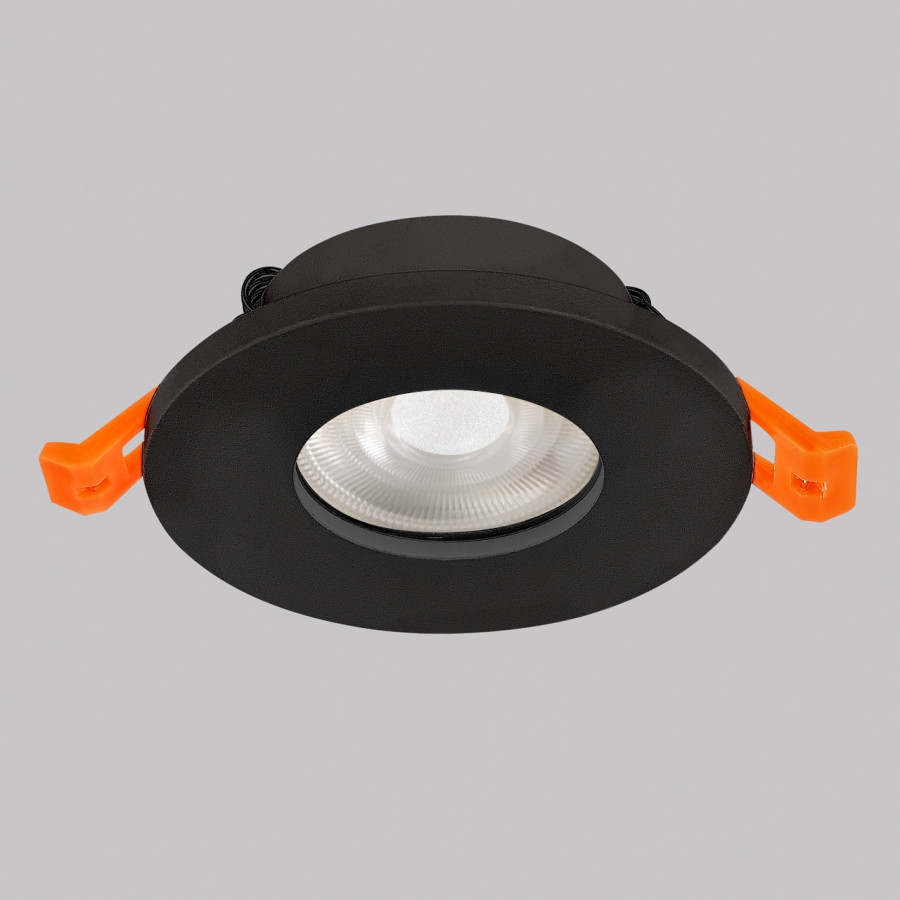 Светильник встраиваемый GU10 10W IP44 Черный IL.0029.0006-BK IMEX