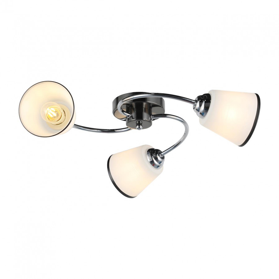 Люстра потолочная Е27 3*60Вт MD.0086-3-S-CR+PBK IMEX
