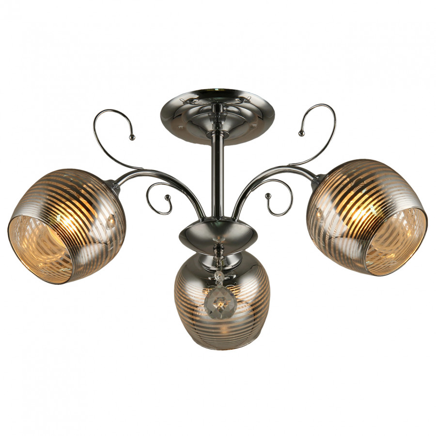 Люстра потолочная 3*60Вт Е27 MD.0563-3-S CH IMEX