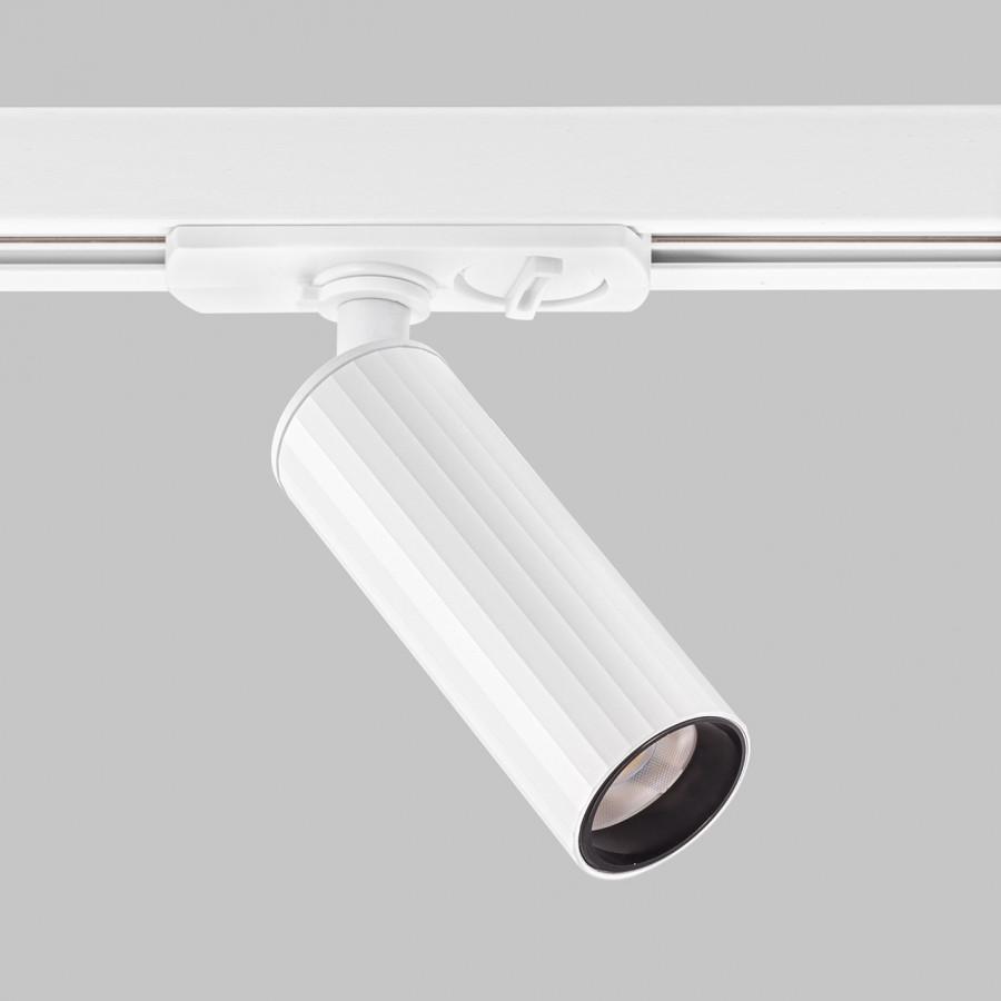 Светильник 7W на однофазный трек 220V, LED 4000K, Белый+Черный IL.0010.0013 WH+BK IMEX