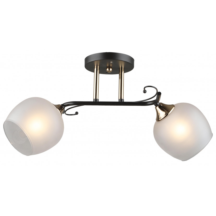 Люстра потолочная 2*Е27 MD.5996-2-S-COFFEE+FGD IMEX