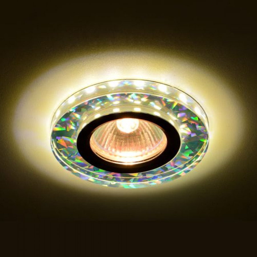 Светильник MR16+LED встраиваемый G/Multicolor 35Вт+LED 3Вт IL.0026.3609 IMEX