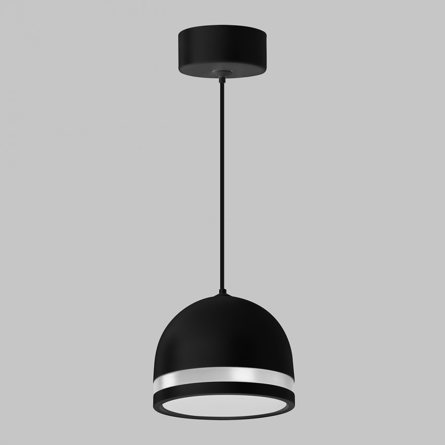 Светильник GX53 1*12W подвесной Черный IL.0005.2900-P-BK IMEX