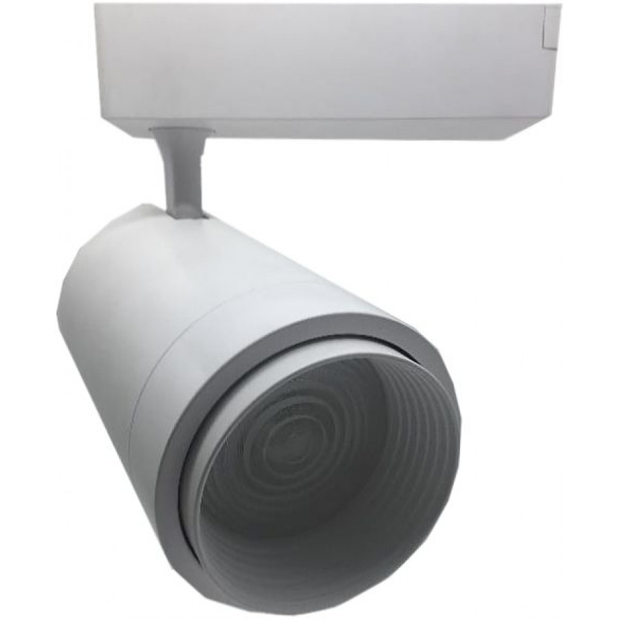 Светильник 30W на однофазный трек 220V с регулируемым углом свечения, LED 4200K, Белый IL.0010.0071 IMEX