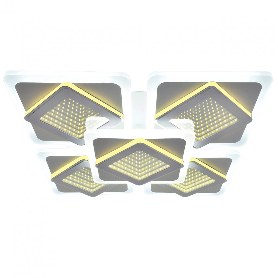 Люстра потолочная LED 130W, пульт ДУ, 3D, Tuya Smart PLC-8006-590 IMEX