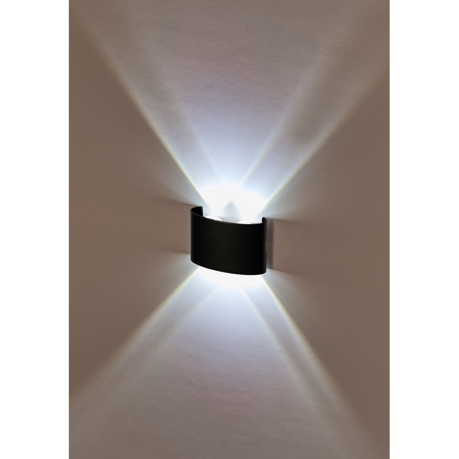 Светильник настенный LED 4x1W 4200K Черный 220V IP54 IL.0014.0001-4 BK IMEX
