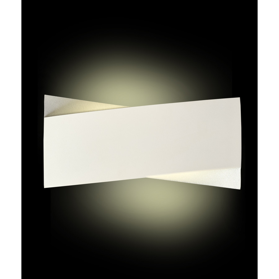 Светильник настенный LED 2*5W 4200K Белый + Серебро 220V IP20 IL.0014.0004 WH IMEX