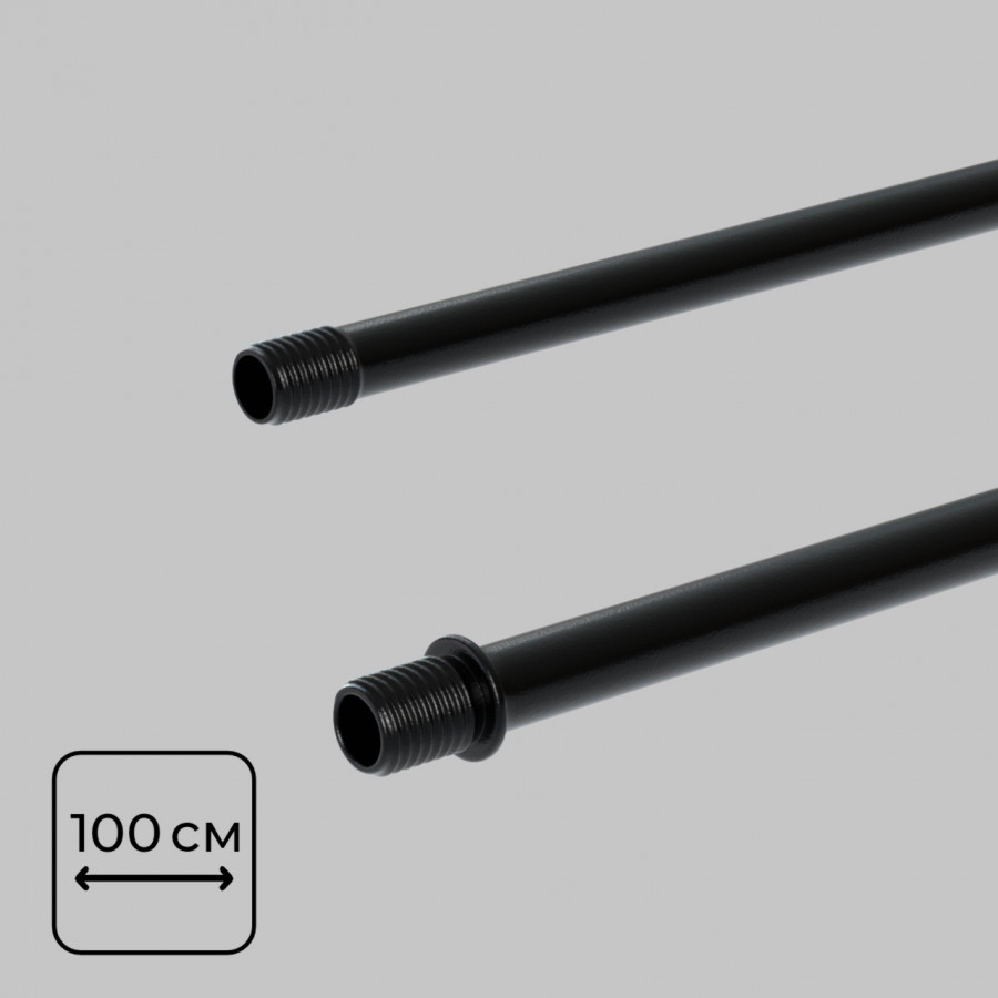 Стойка потолочная 1000мм, осветительной системы THIN & SMART, Черная IL.0060.3000-1000-BK IMEX