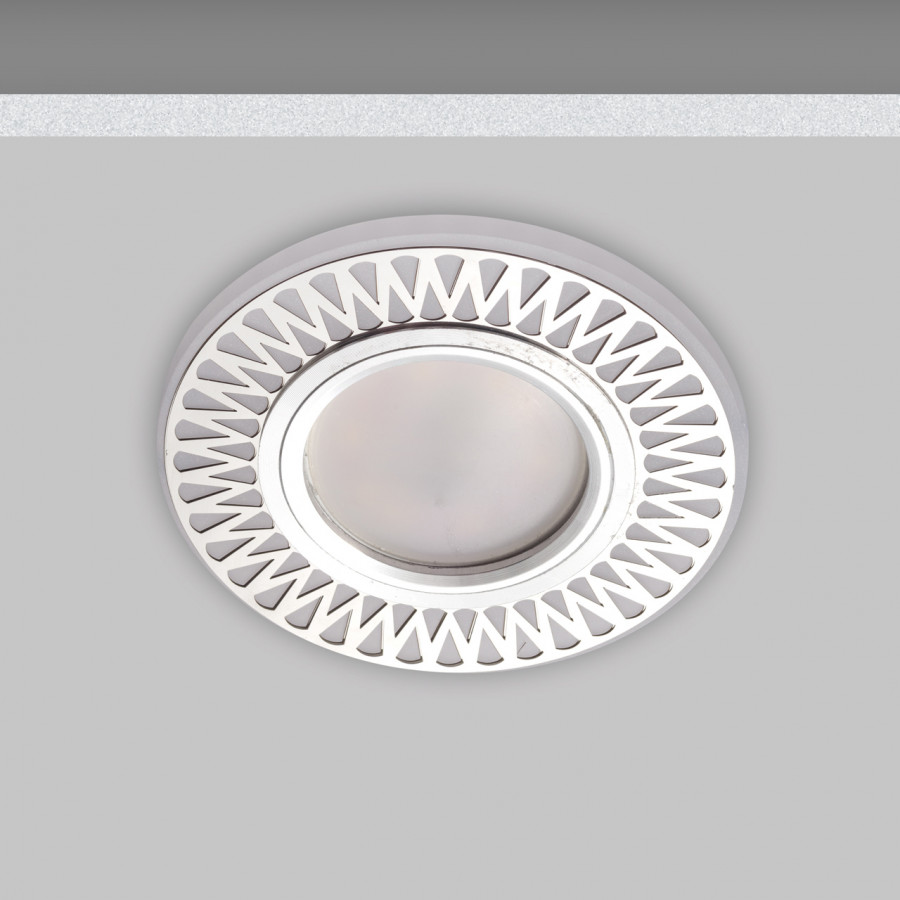 Светильник MR16+LED 3W 4000K, встраиваемый акрил, CH/WH+CH IL.0030.0702 IMEX