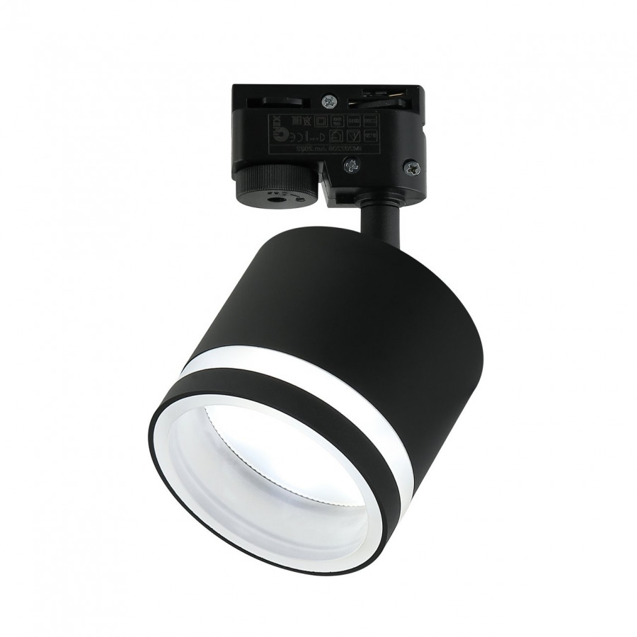 Светильник на однофазный трек GX53 1*12W Черный IL.0010.0011 BK IMEX