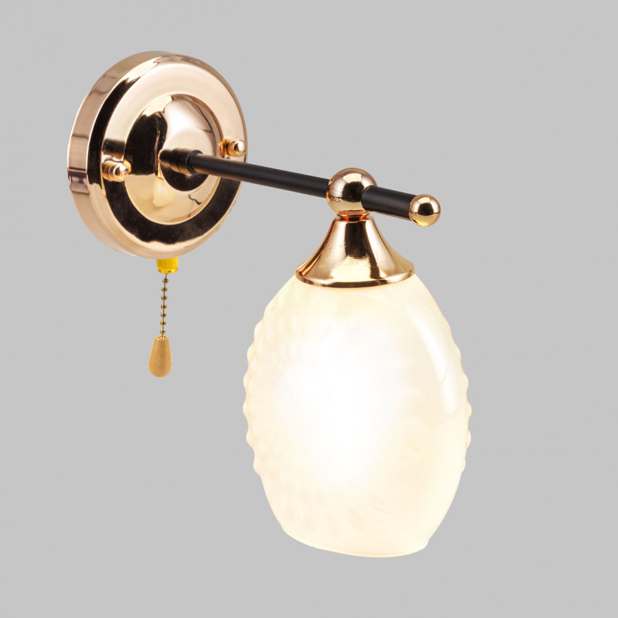 Бра настенное 1*Е27 MD.4144-1-W-BK+FGD IMEX