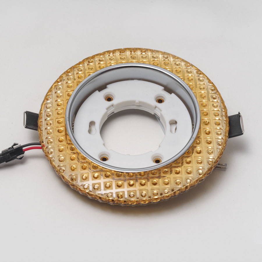 Светильник GX53+LED 4W 4000K, встраиваемый ПОЛИКРИСТАЛЛ CH/GD IL.0028.0304 IMEX