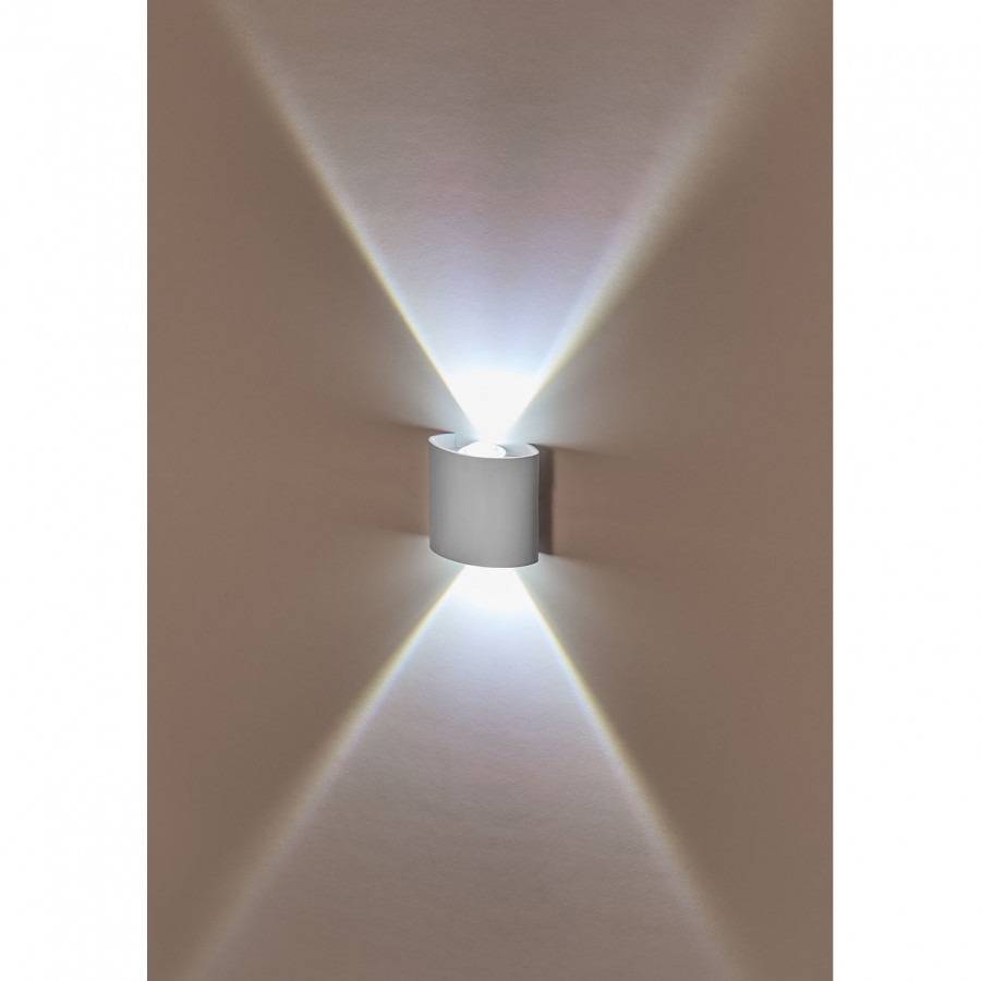 Светильник настенный LED 2x1W 4200K Белый 220V IP54 IL.0014.0001-2 WH IMEX