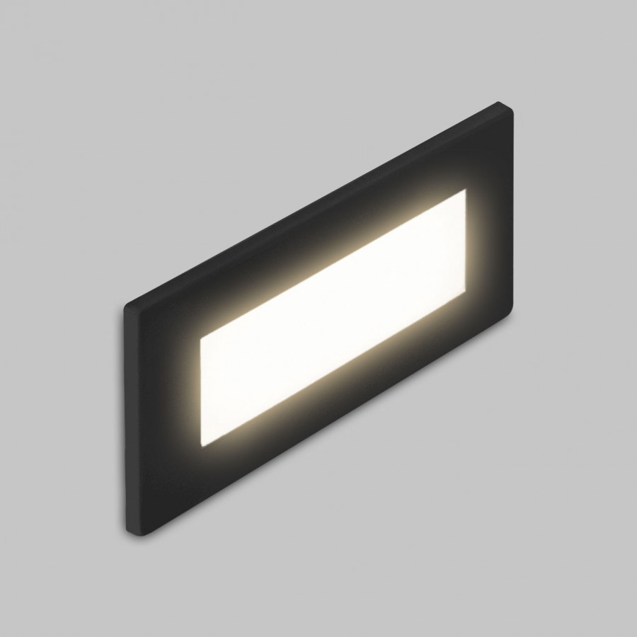 Светильник цокольный LED, IP65 220V 1.5W, BK, 4000K IL.0013.2635-BK IMEX