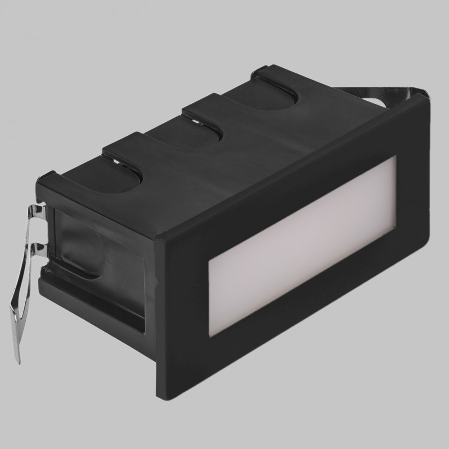 Светильник цокольный LED, IP65 220V 1.5W, BK, 4000K IL.0013.2635-BK IMEX