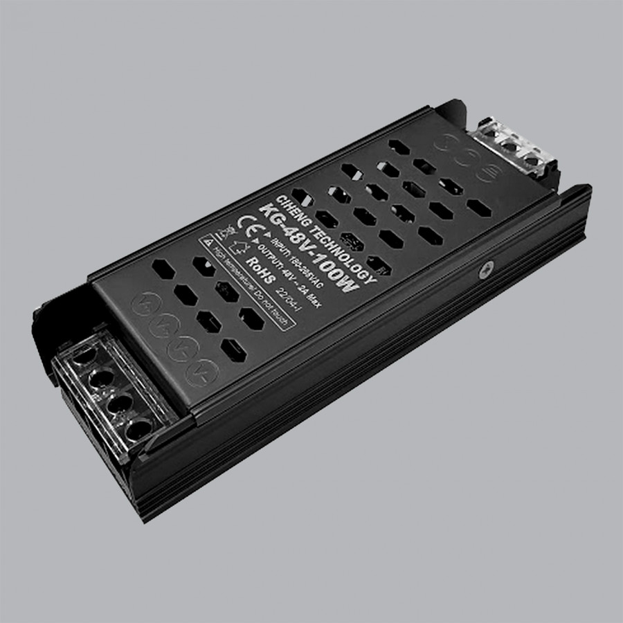 Блок питания 300Вт 48В - металлический корпус IT.0048.0300-BK IMEX