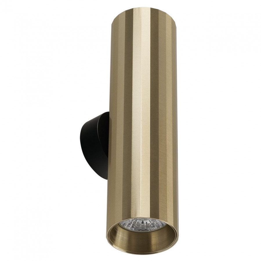 Светильник GU10 2*50W настенный спот БРОНЗА+Черный IL.0005.1902 BRONZE+BK IMEX