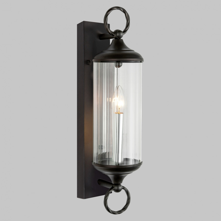Светильник уличный настенный E14 60W Черный 220V IP44 IL.0016.0004-BK IMEX