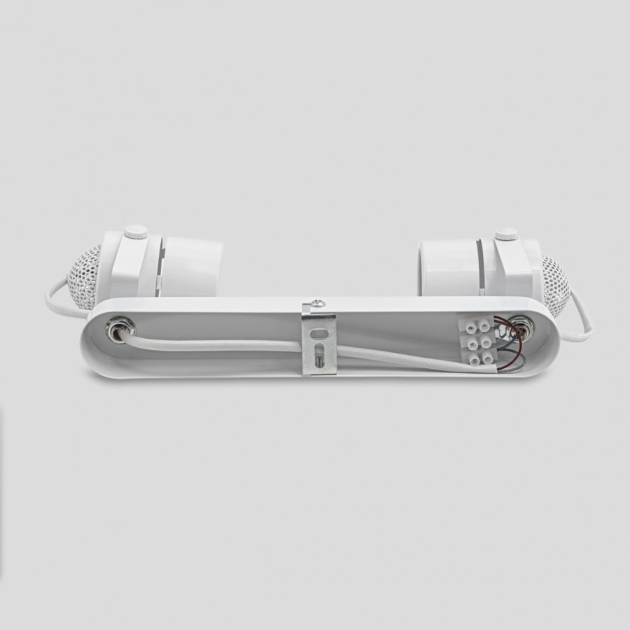 Светильник MR16 2*50W настенный спот Белый IL.0005.0215-2 IMEX