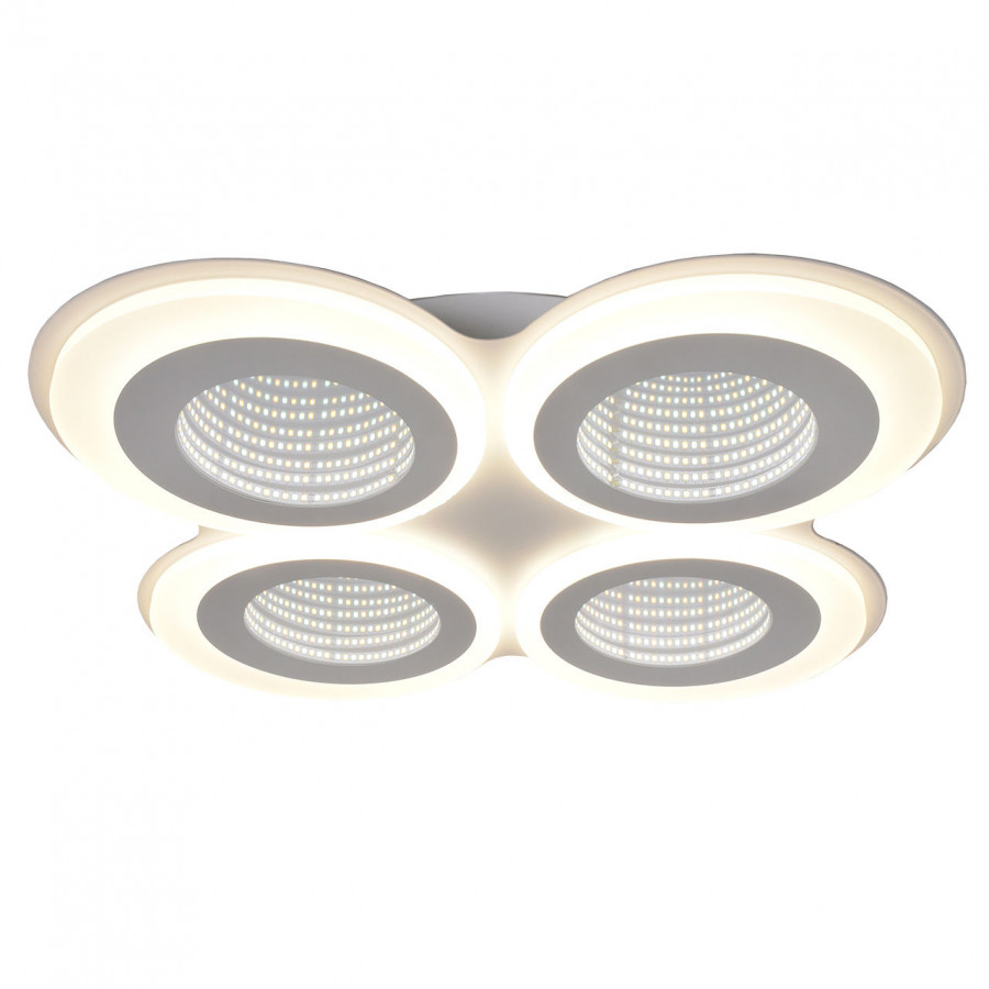 Люстра потолочная LED 85W, пульт ДУ, 3D, Tuya Smart PLC-8004-490 IMEX