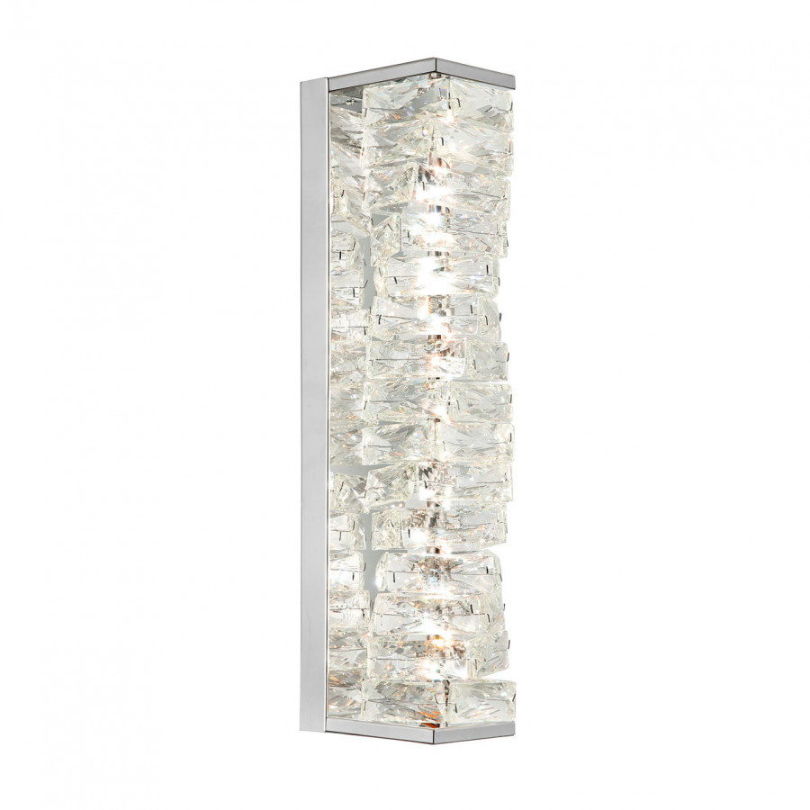 Бра настенное светодиодное, LED 20W, 3000К+4000К+6000К, К5 кристалл, 460мм CR.0505-460-1-W-CH IMEX
