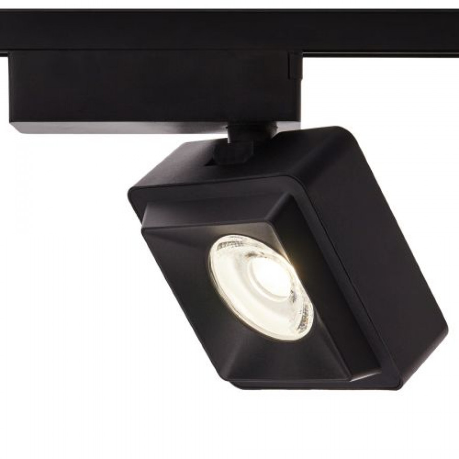 Светильник 10W на однофазный трек 220V, LED 4200K, КВАДРАТНЫЙ, Черный IL.0010.2169 IMEX