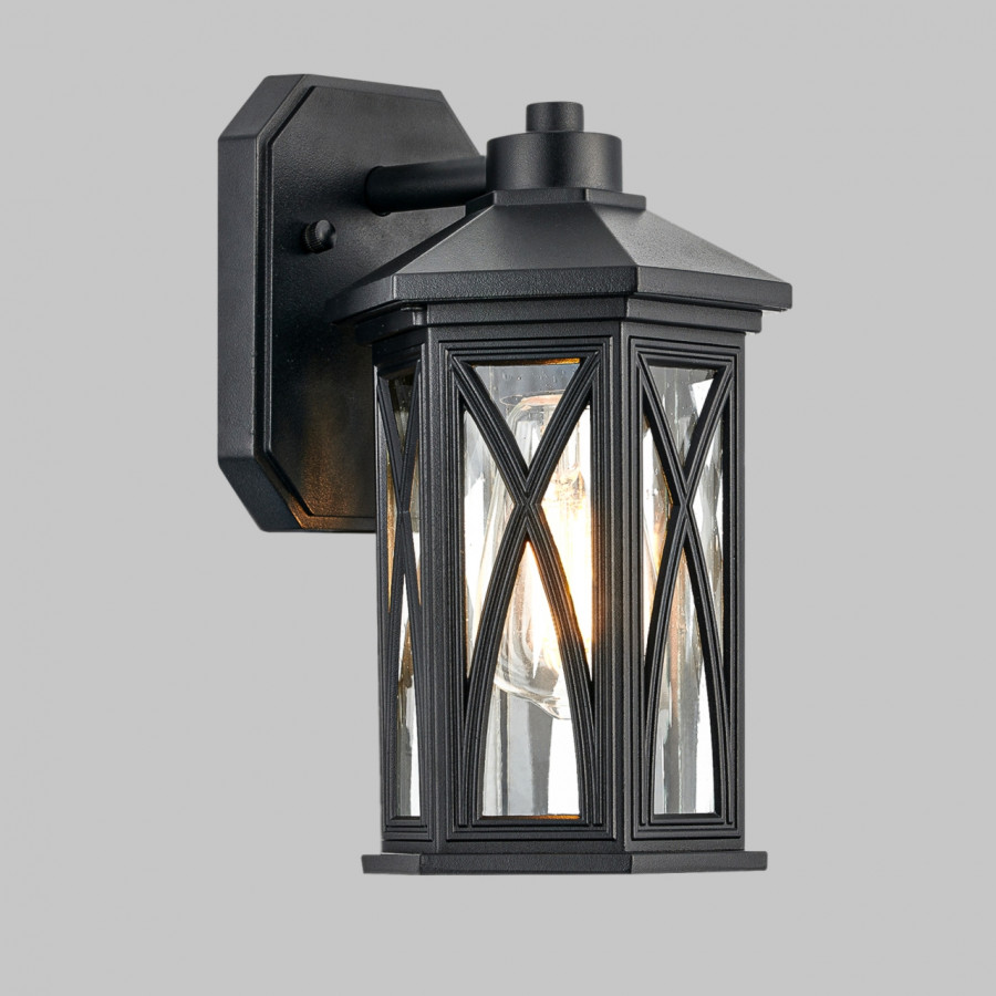 Светильник уличный настенный E27 60W Черный 220V IP43 IL.0016.0002-BK IMEX
