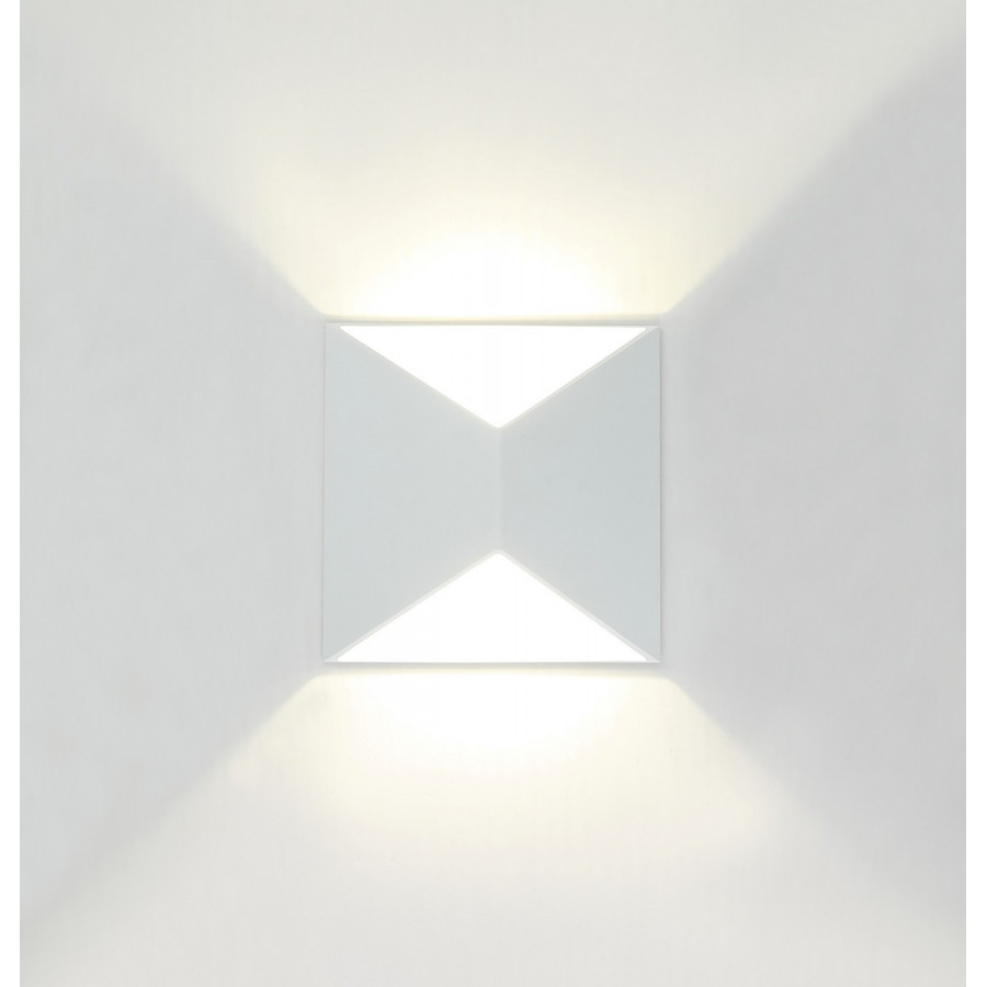 Светильник настенный LED 2*5W 4000K Белый 220V IP54 IL.0014.0012 WH IMEX