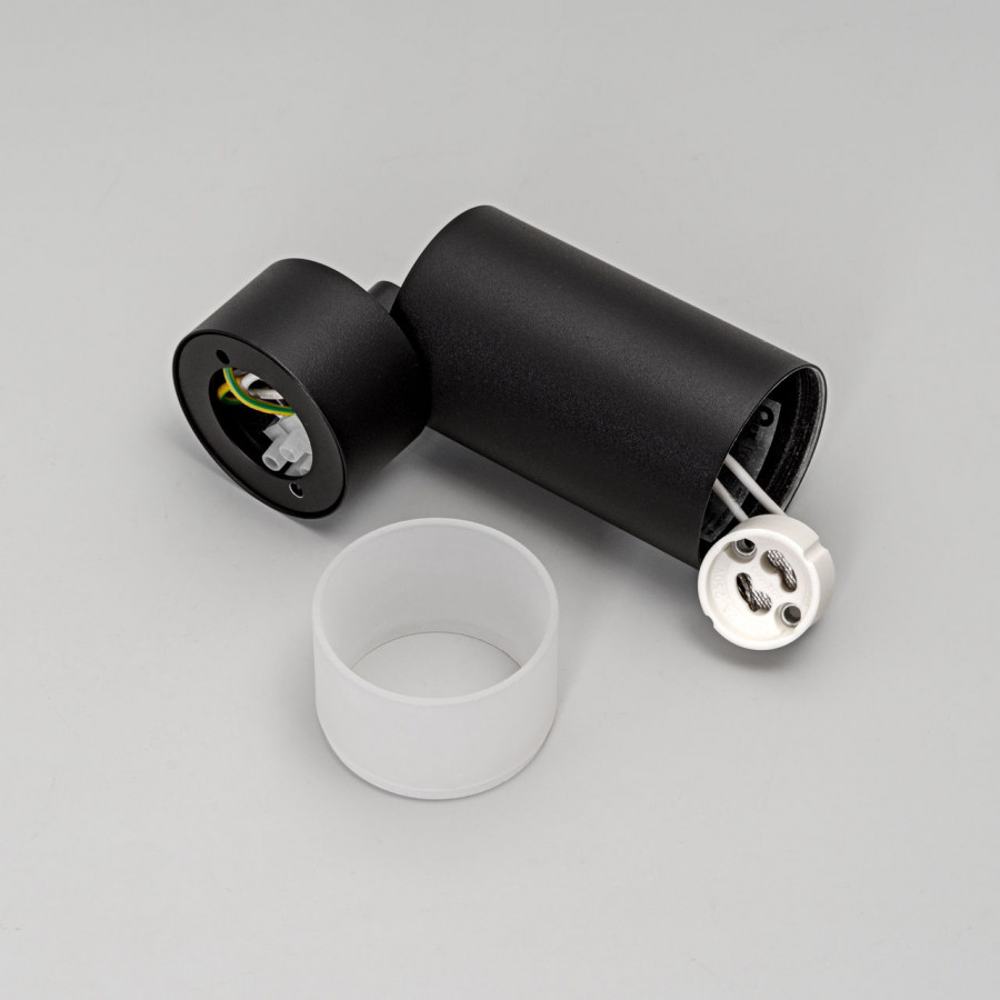 Светильник GU10 1*10W настенный спот Черный IL.0005.4801 BK IMEX